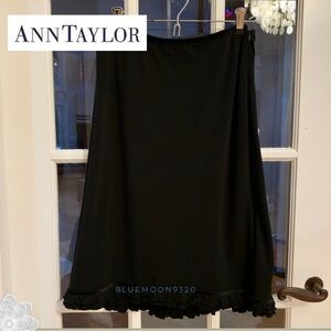 Ann Taylor Black Women's Skirt 6
